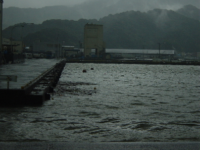 台風１３号の影響で尾鷲で避難勧告_f0133861_10221214.jpg