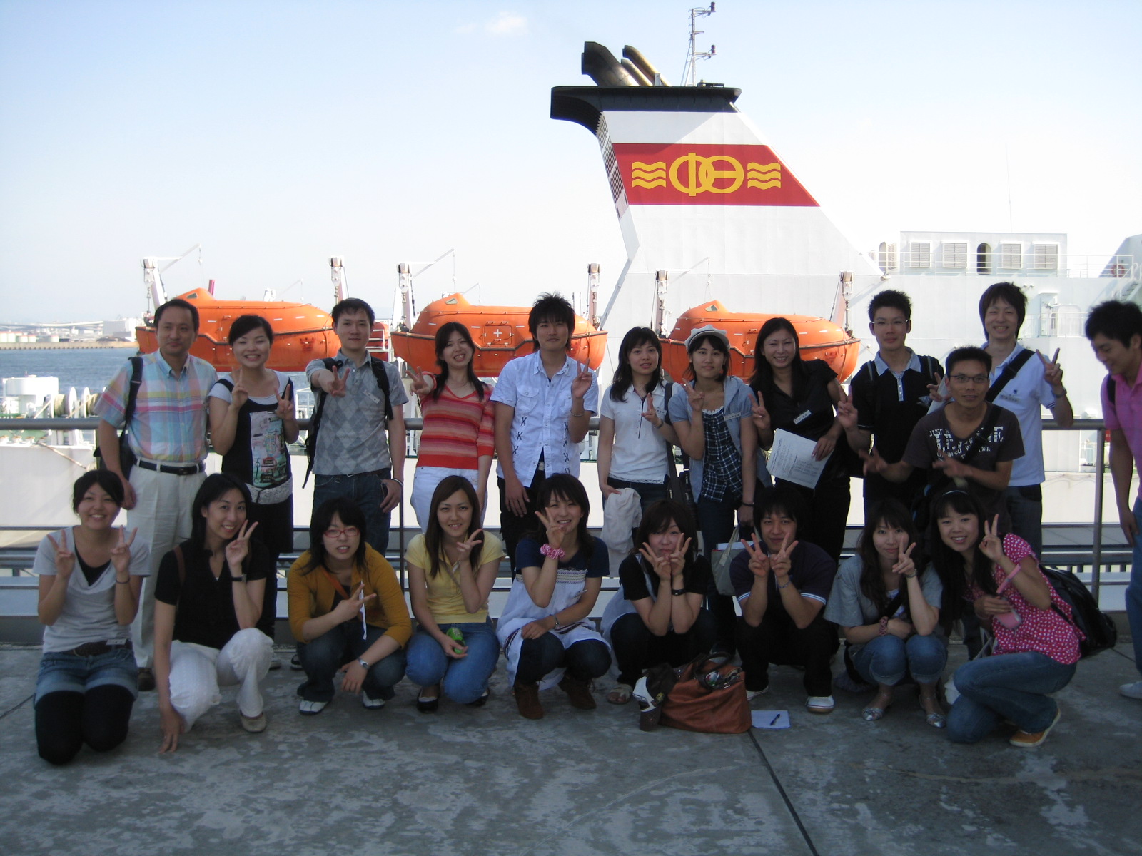 帰国報告 大阪港 新鑑真号 上海 Yuka In The World 08 帰国報告 大阪港 新鑑真号 上海 Yuka In The World 08