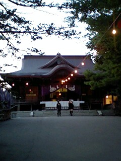 亀田八幡宮のお祭り最終日に行ってきました☆_b0100973_1021770.jpg