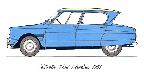 my DINKY TOYS Collection (46): Citroen AMI 6 ] : CITROEN DS