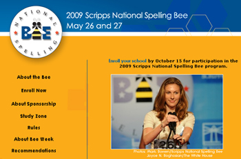楽しみながら競い合う Spelling Bee大会_b0007805_9491053.jpg