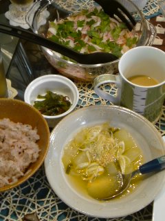 アジアンなおうちCafeと・・・鶏のチリマヨソース。_f0177295_20113913.jpg