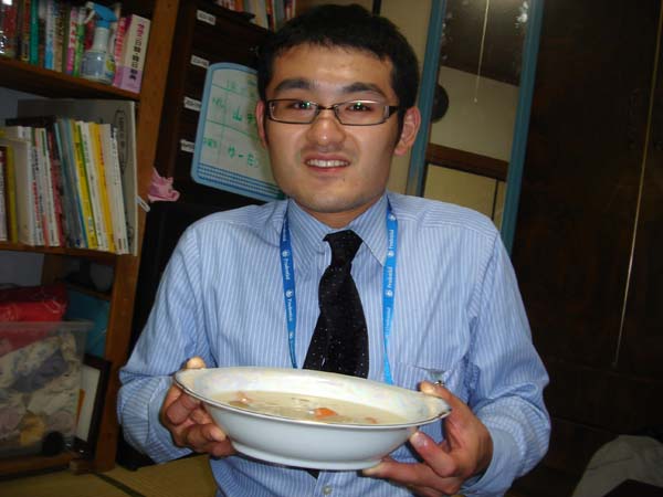 今夜はクリームシチュー＆お帰りなさーい！！_a0080406_2140509.jpg