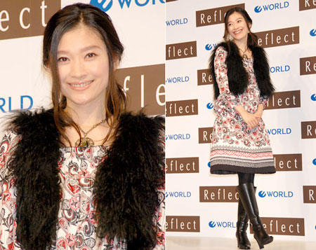 篠原涼子、Reflect 08年秋冬 新CM : 今回のゲストは…