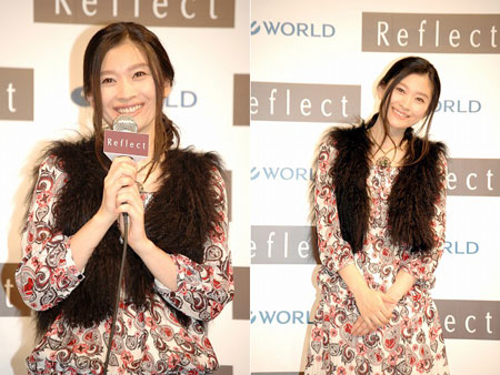 篠原涼子、Reflect 08年秋冬 新CM : 今回のゲストは… 篠原涼子、Reflect 08年秋冬 新CM : 今回のゲストは…