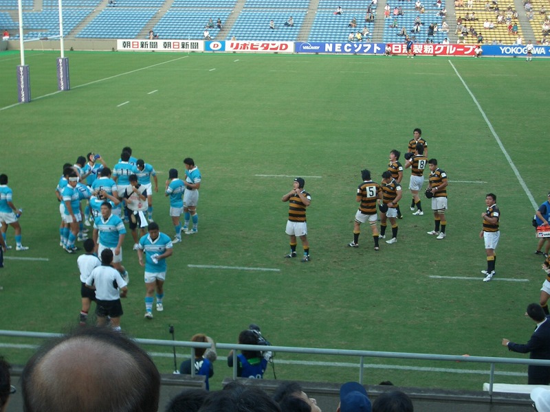 大学ラグビー「慶応VS筑波」観戦_f0141310_15444258.jpg