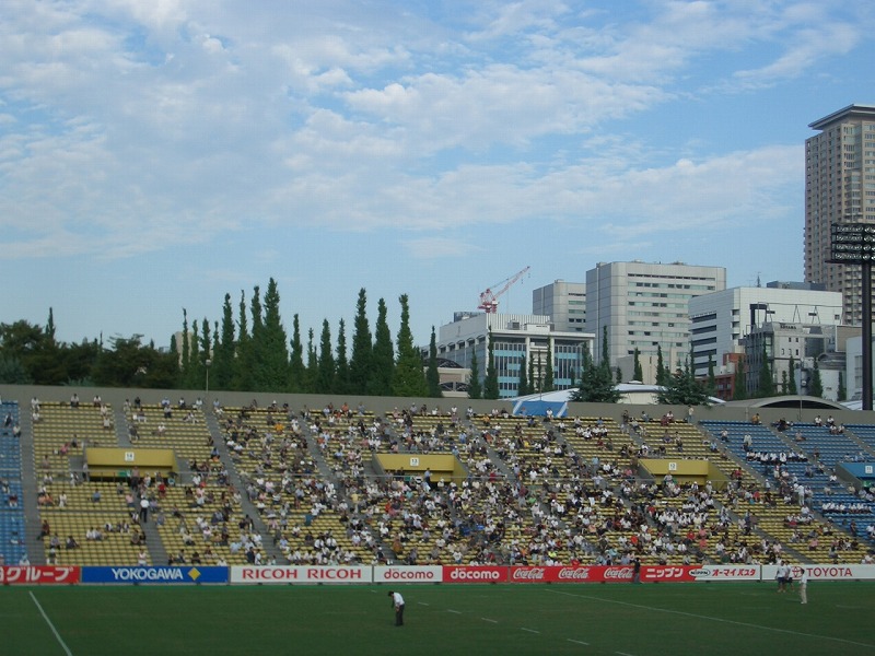 大学ラグビー「慶応VS筑波」観戦_f0141310_15452591.jpg