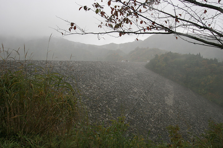 岡山県 新庄村 土用ダム : 吉備の国ダム巡り