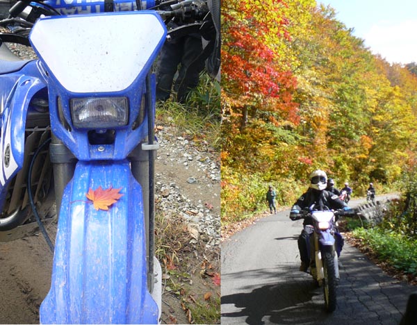 草津で湯けむり！　紅葉狩り温泉キャンプツーリング_f0137496_176211.jpg