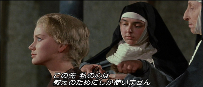 ドロレス・ハート（Dolores Hart）「剣と十字架」（1961）_e0042361_22525960.jpg