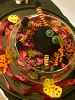 ハロウィンと・・・焼き大根のねぎしょうゆのせ。_f0177295_1015975.jpg