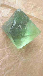 緑いろの螢石(八面体)_c0157242_5194058.jpg