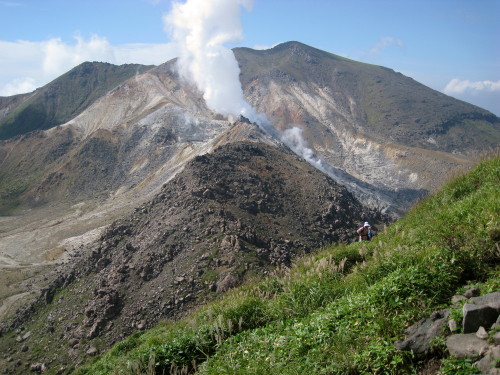 ９６回　１６０座　２００８年１０月４日　大分県　三俣山_c0179351_21494867.jpg