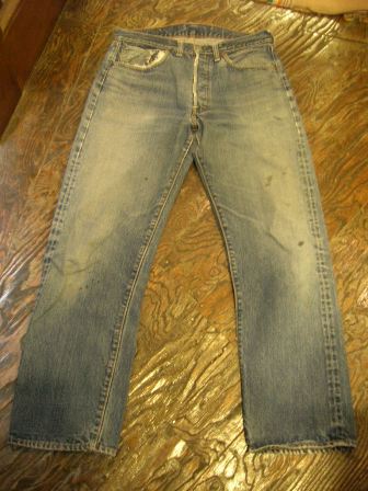 1960s  LEVIS  501  BIGE  Denim  Jeans_c0177238_1653186.jpg