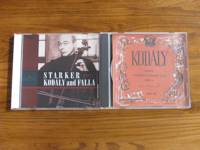 シュタルケルのコダイ無伴奏Period盤復刻CDその２ : いぼたろうの あれも聴きたい これも聴きたい