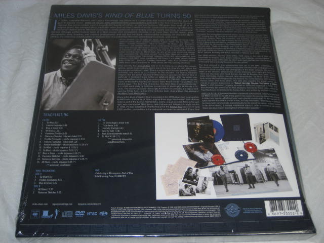 MILES DAVIS / KIND OF BLUE 50TH ANNIVERSARY COLLECTOR\'S EDITION_b0042308_02533.jpg