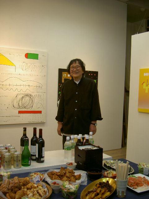 ■オープニングreport 元永定正展_a0071956_19144472.jpg