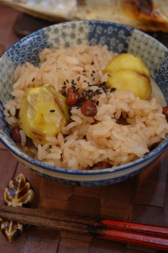 米食い虫 （栗入り赤飯レシピ）_c0111535_1113229.jpg