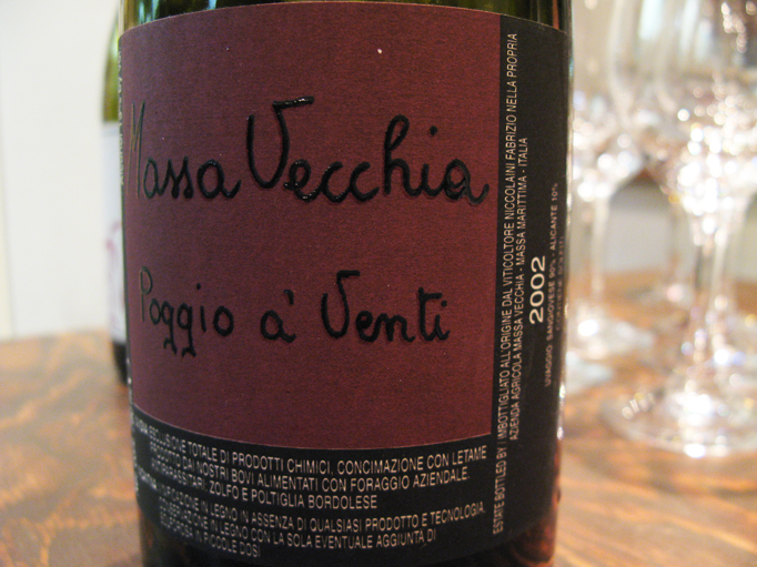 マッサヴェッキア massa vecchia ポッジョ ア ヴェンティ 2016 【公式