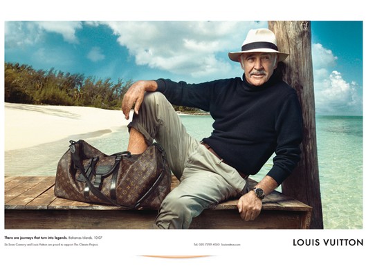 Leibovitz shoots Sean Connery : Louis Vuitton Core Value Campaign_f0039379_10262879.jpg