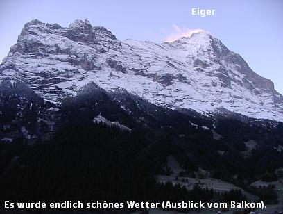 Grindelwald 5 ～ Kleine Scheidegg　快晴の山_d0144726_2123593.jpg