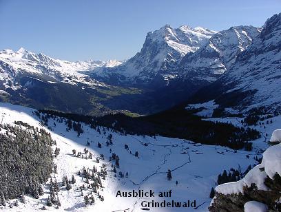 Grindelwald 5 ~ Kleine Scheidegg 快晴の山_d0144726_2165276.jpg