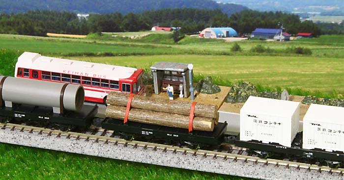 コム1とチ1形のカプラー交換 積荷遊び みやび鉄道の右往左往