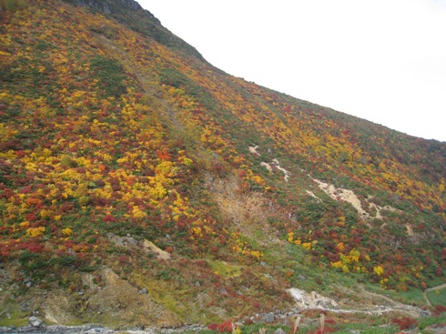 安達太良登山の紅葉_a0087378_5232648.jpg