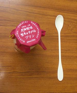 ビン入りプリン_c0092689_17185049.jpg