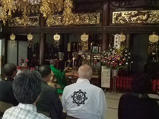 「毘沙門天ご開帳10年」と梶山・永井方丈様を偲ぶ会_b0092684_4145988.jpg