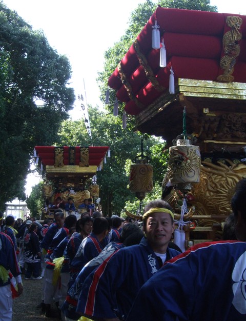 三木の秋祭り　八雲神社　　三木市久留美　昼宮だー！_f0106190_1922238.jpg