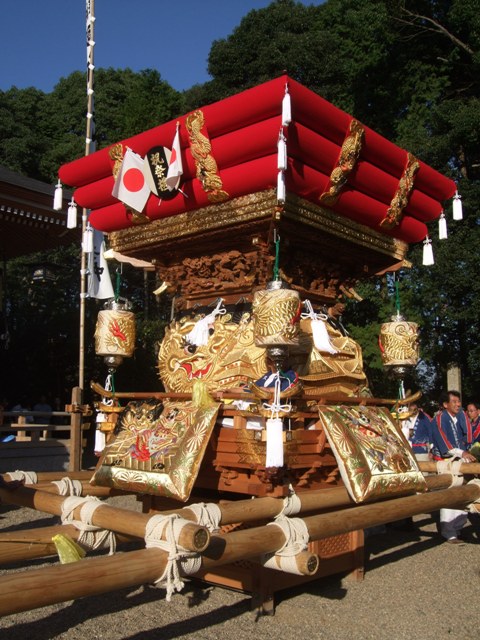 三木の秋祭り　八雲神社　　三木市久留美　昼宮だー！_f0106190_19433483.jpg