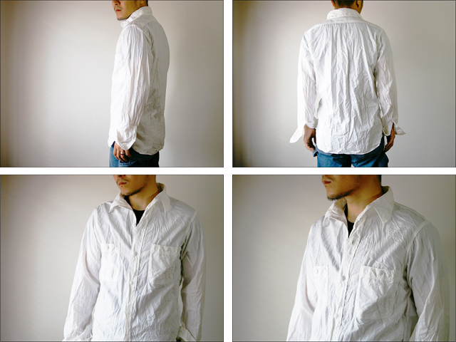 orslow [オアスロウ]  chambray shirts [シャンブレーシャツ] WHITE_f0051306_16575532.jpg