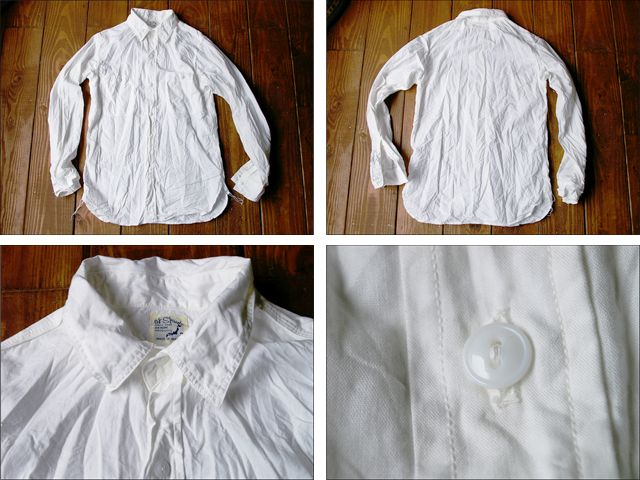 orslow [オアスロウ]  chambray shirts [シャンブレーシャツ] WHITE_f0051306_1658342.jpg
