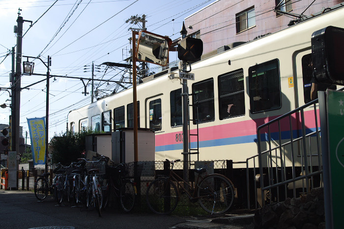 「叡電，元田中駅で」_b0108969_22174826.jpg