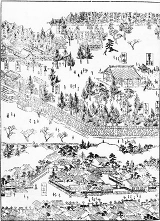 尾張名所図会』に見る蕃塀(7)津島牛頭天王社 : 蕃塀マニア 尾張名所図会』に見る蕃塀(7)津島牛頭天王社 : 蕃塀マニア