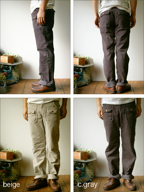 orslow [オアスロウ] BUSH PANTS[ブッシュパンツ] 14T/C CORDUROY : refalt blog
