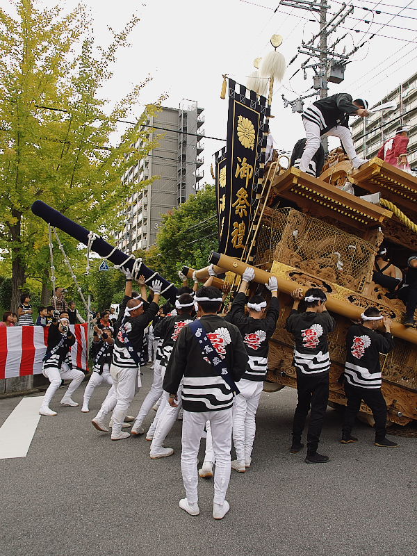 陶器大宮御祭禮（だんじり祭） 2008 その4：高蔵寺地区 やりまわし  _d0087407_17173178.jpg