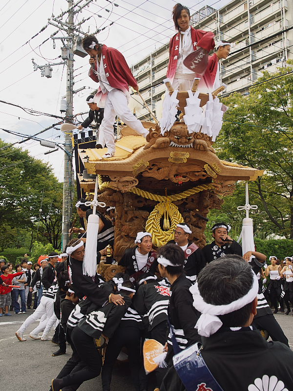 陶器大宮御祭禮（だんじり祭） 2008 その4：高蔵寺地区 やりまわし  _d0087407_17174723.jpg