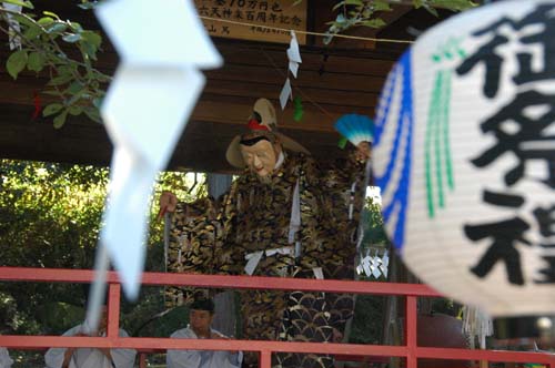 子神（ねのかみ）神社の神楽　2008.10.13　甲斐市大久保_c0162844_7111010.jpg