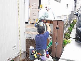 足場が解体されました。_b0139179_15101425.jpg