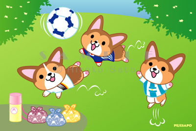 富士額ちびっこトリオポストカード_d0102523_23222683.jpg