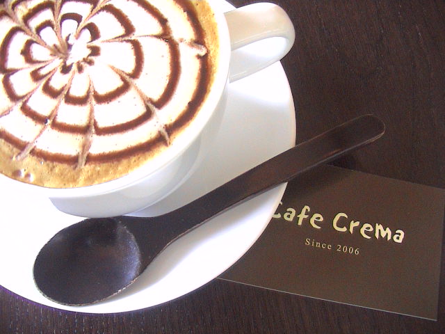 Cafe Cremaさん。_e0060555_17522763.jpg