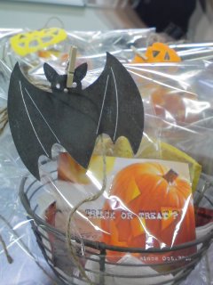ハロウィンスィーツ教室・・・全粒粉入りかぼちゃのスコーン。_f0177295_229553.jpg