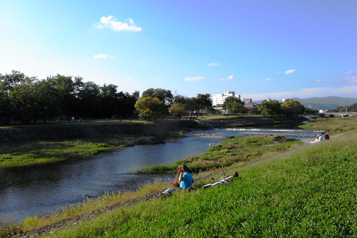 「鴨川の畔」_b0108969_20222286.jpg