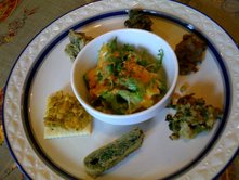 期間限定!インド料理の前菜プレート!_f0053279_168119.jpg