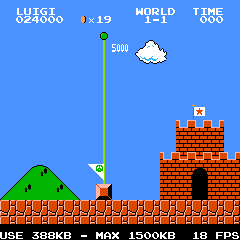 Smb スーパーマリオブラザーズ 開発日記１２ Aogondo 悪魔の日々