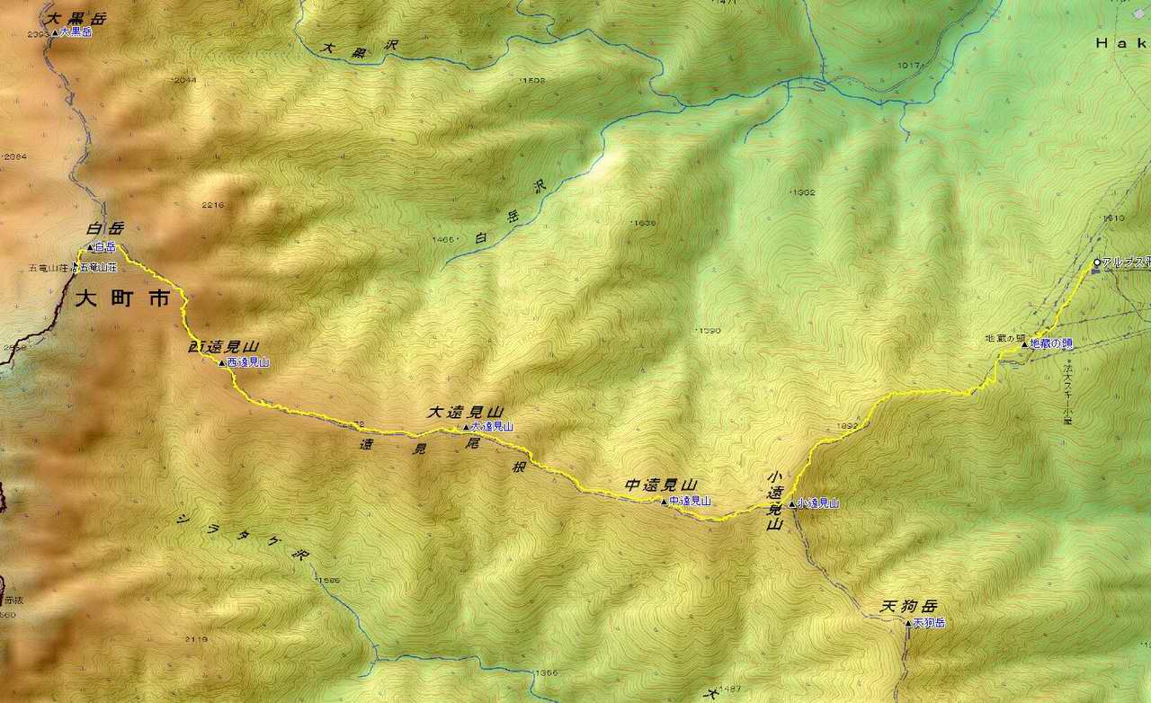 五竜岳から遠見尾根を下る　（３日目）_e0110500_22435995.jpg