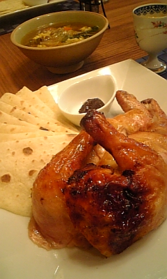 ペキンダック風チキンと薄餅_c0141025_21585711.jpg
