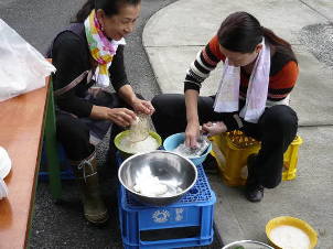 酒造り講座のオマケ。餅つき_f0193752_20201232.jpg